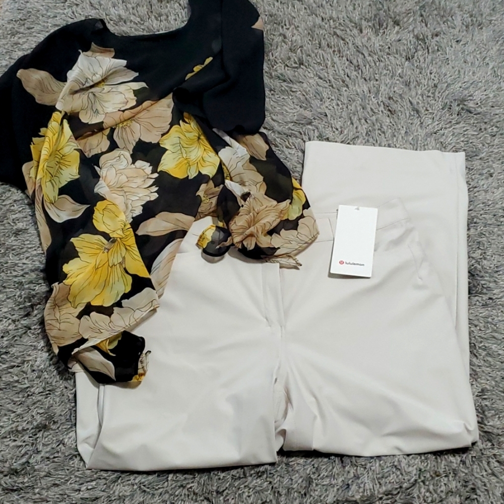 Lululemon City Sleek wide leg